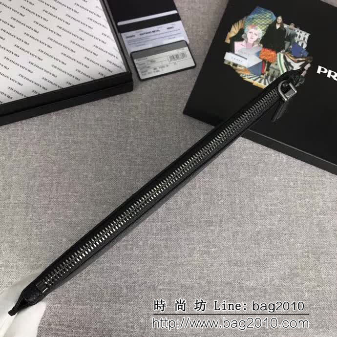 PRADA普拉達 官網同步 專櫃最新款式 男士手包 2NG05V DD1137